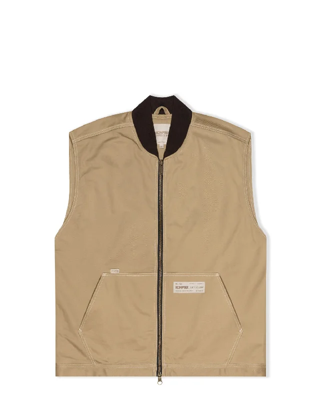 Articles Workers Vest - Camel