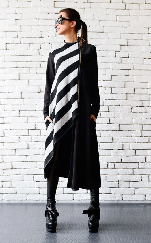 Asymmetric Long Coat