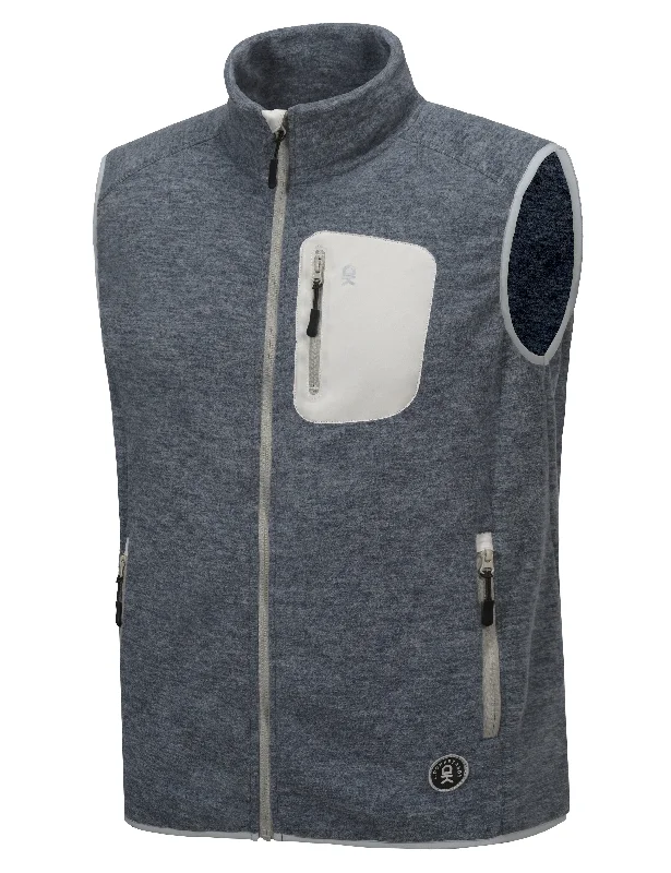 Men's Fleece Vest Full Zip Lightweight Vest