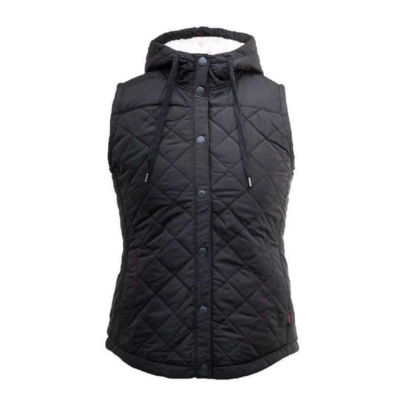 Quilted Sherpa Lined Vest - WV02 - Limited Stock