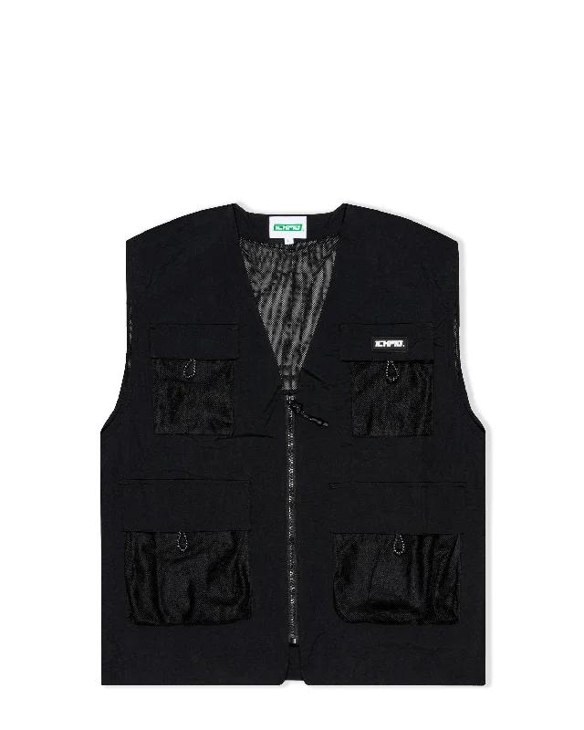 Utility Mesh Vest - Echo Black