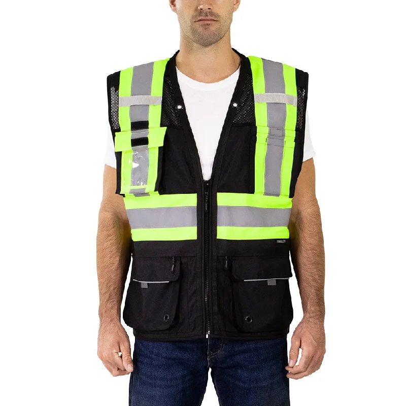 Class 1 Heavy Duty X-Back Surveyor Vest