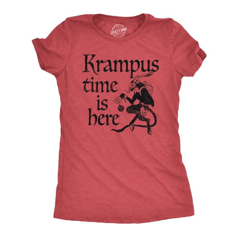 Krampus Time Is Here Women's T Shirt