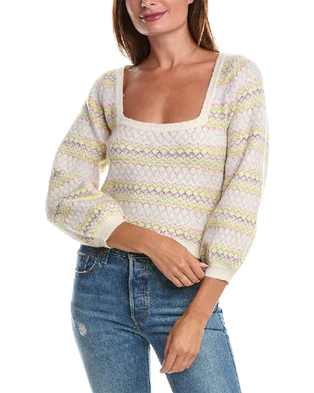 Saltwater Luxe Square Neck Sweater