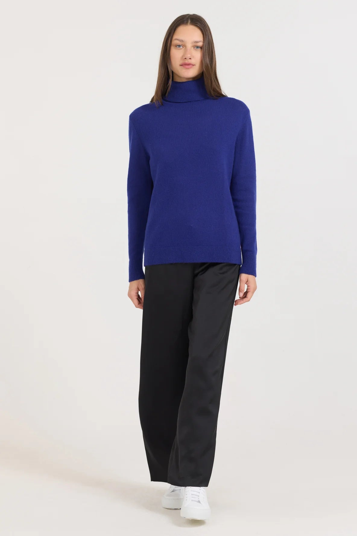 ONE GREY DAY SLOANE CASHMERE TURTLENECK