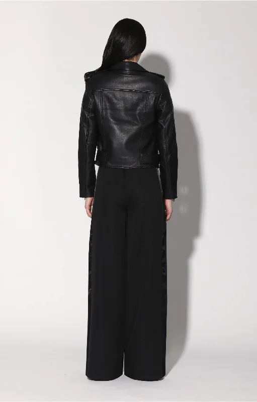 Allison Jacket, Black - Leather