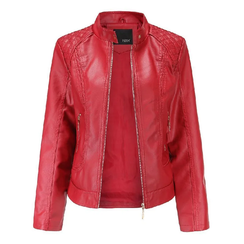 Biker Leather Jackets For Women