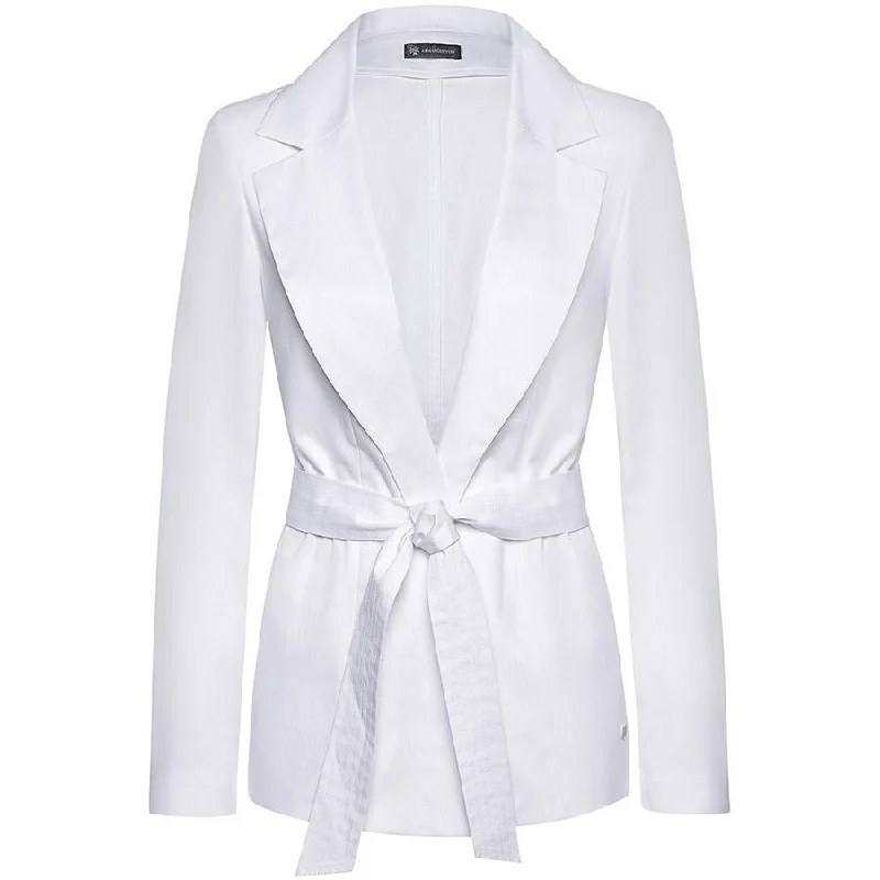 COTTON BLAZER "ARNICA" IN WHITE