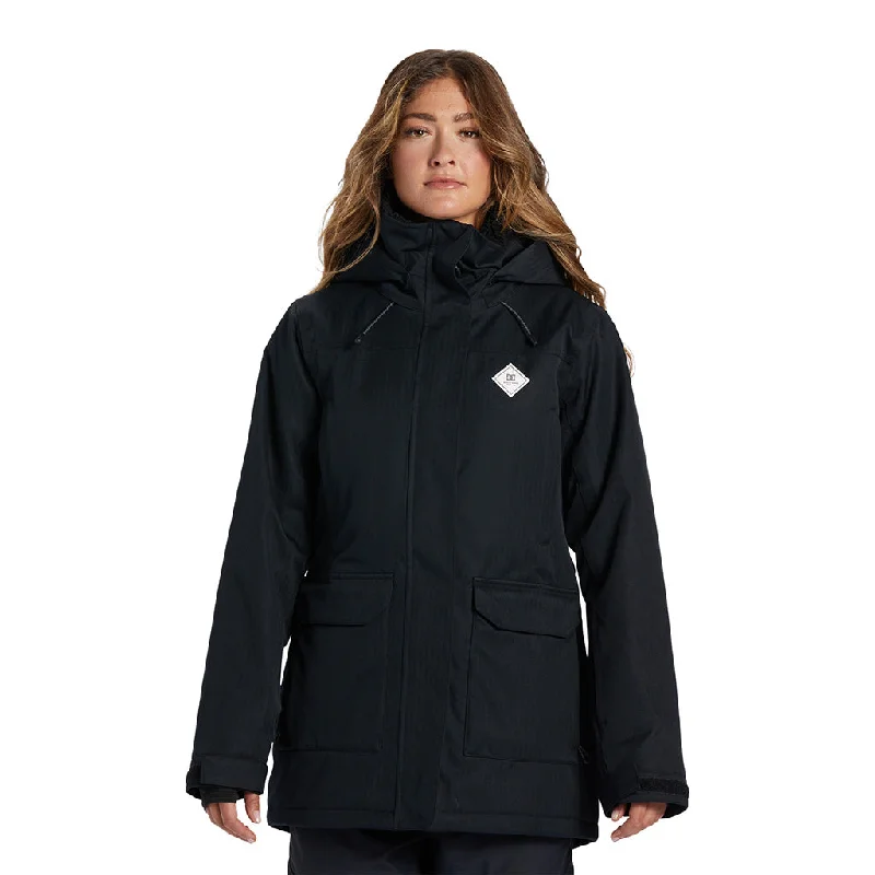 DC 2024 Womens Phoenix Parka - Black