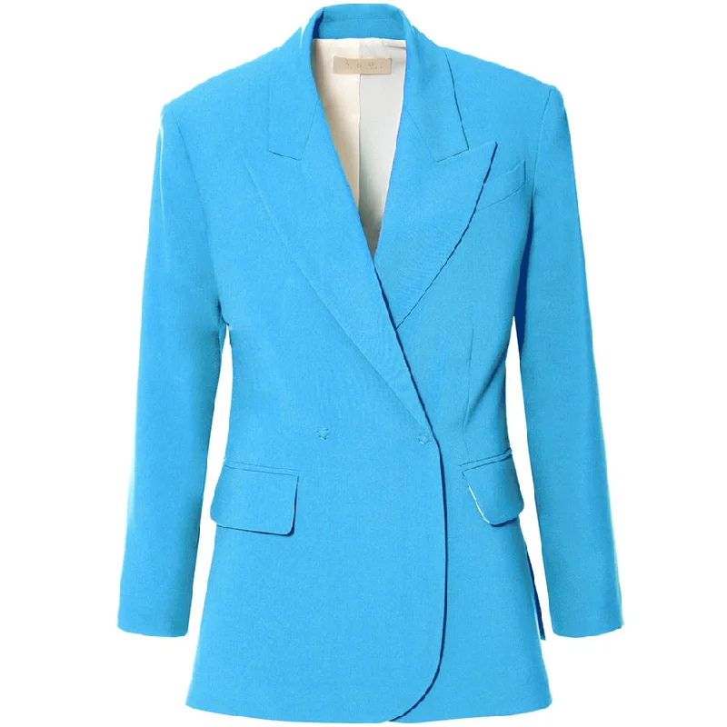 OVERSIZED BLAZER "RAMONA" IN BRIGHT BLUE