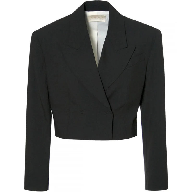 SHORT BLAZER "GIORGIA" IN BLACK