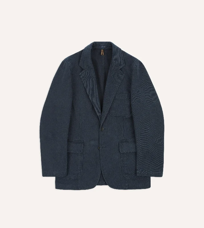 Blue Heavy Cotton Twill Games Blazer Mk. I