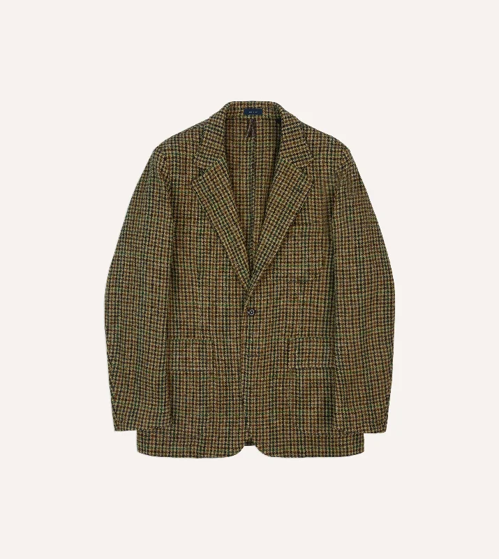 Brown and Green Check Tweed Games Blazer Mk. VII