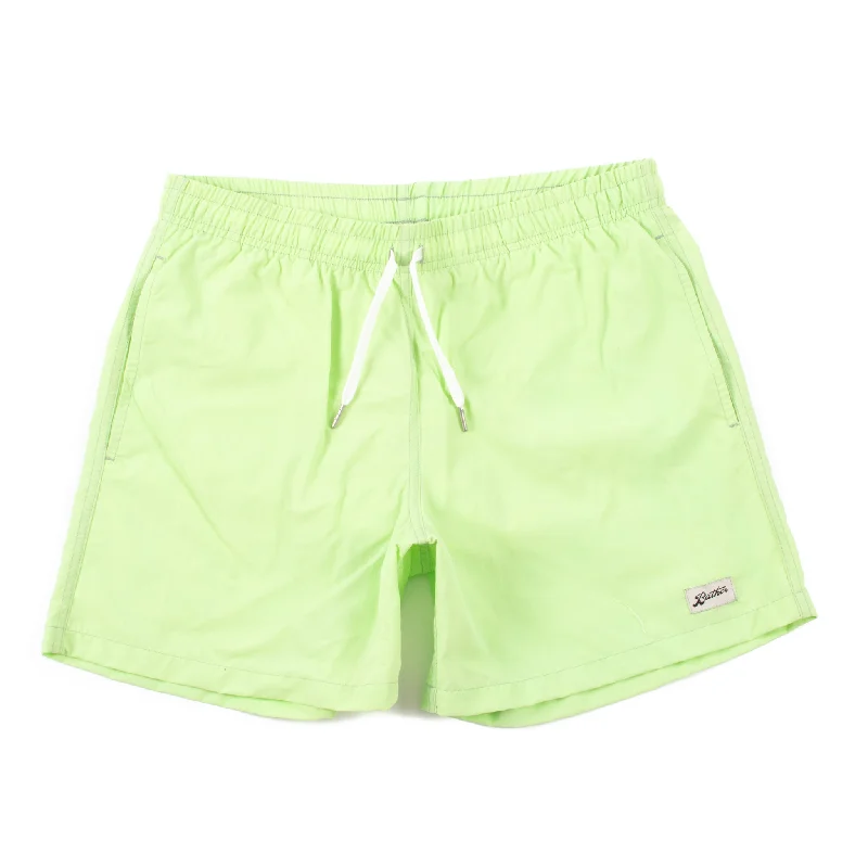 Bather Solid Pistachio Swim Trunk