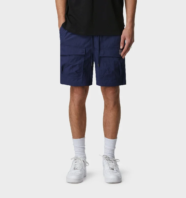 Elliot Nylon Short - Indigo