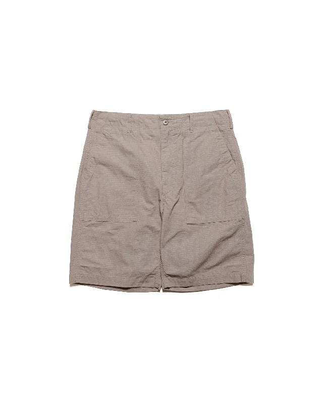 Engineered Garments Fatigue Short Khaki Cotton Ripstop