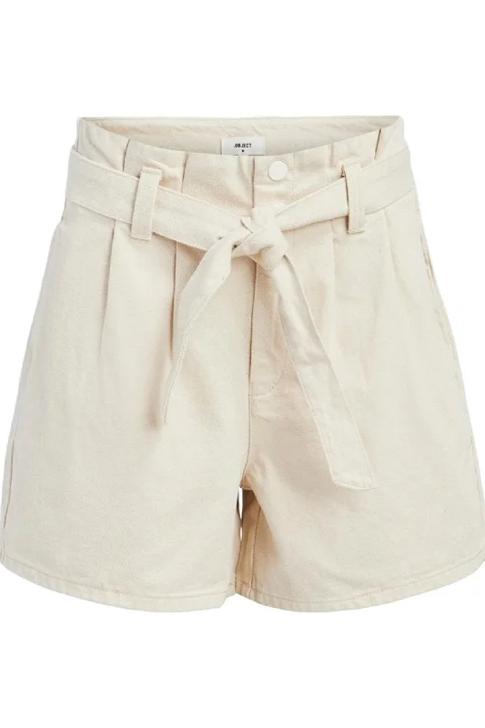 Jossy Denim Shorts - Sandshell