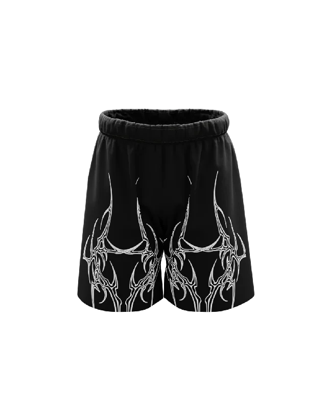 Mini-Mutation Unisex Black Shorts