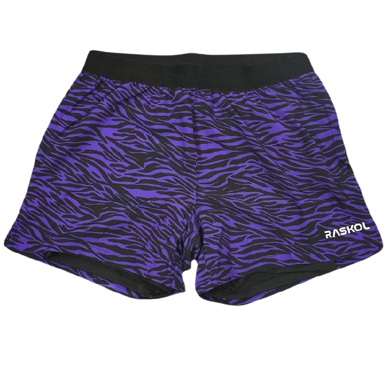 PURPLE ZEBRA Performance Shorts